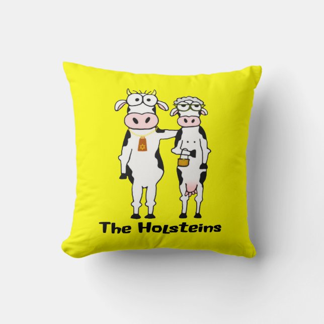 Coussin Les Holsteins (Recto)