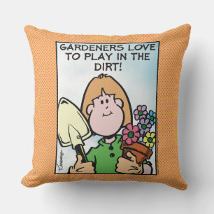Coussin Les jardiniers adorent...