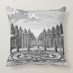 Coussin Les jardins du compte Althan, Vienne, de 'Vorstel