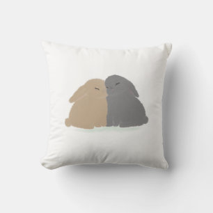 Coussin Les Lapins de l'Amour