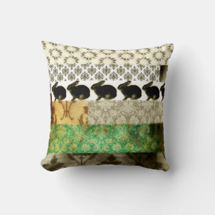 Coussin Les lapins Et Les Choses