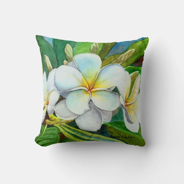 Coussin Les mangues fraîches de Mikala (Recto)