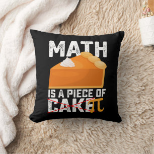 Coussin Les maths sont un jeu d'enfant jour de Pi drôle