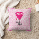 Coussin Les mères des damas roses romantiques (Couverture)
