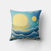Coussin Les mers d'Or (Verso)