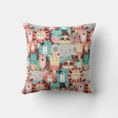 Coussin Les mignons animaux de la Jungle (Verso)