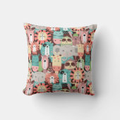 Coussin Les mignons animaux de la Jungle (Recto)
