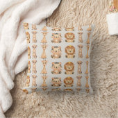 Coussin Les mignons animaux sauvages africains (Couverture)