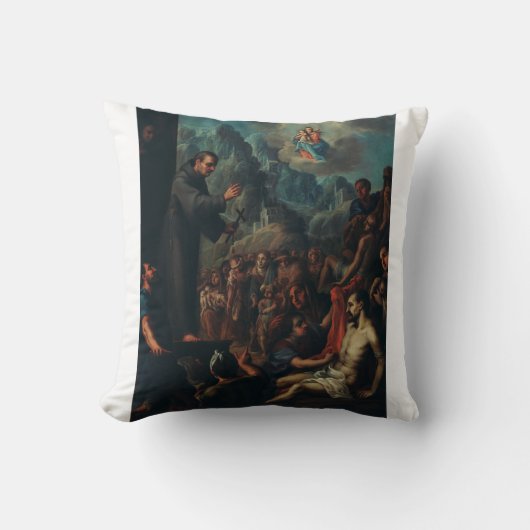 Coussin Les miracles de Saint Salvador d'Horta (Recto)
