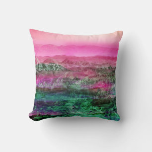 Coussin Les montagnes du désert