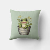 Coussin Les nénuphars de la vie (Verso)