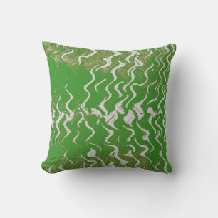 Coussin Les ondes Art moderne