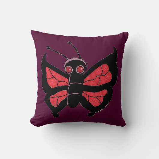 Coussin Les papillons (Recto)