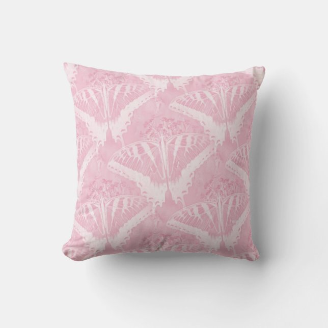 Coussin Les papillons sont libres pour toujours..... (Recto)