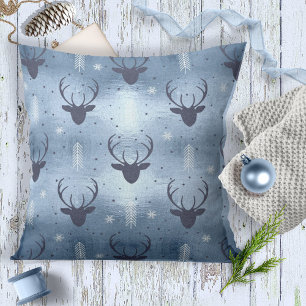 Coussin Les Patters de Christmas Blue ID861