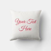 Coussin Les personnages de Noël de père Noël et Elf (Verso)