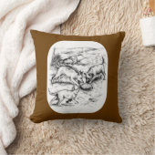 Coussin Les petits coyotes (Couverture)