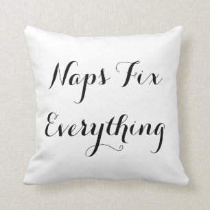 Coussin Les petits sommes fixent tout carreau bourré