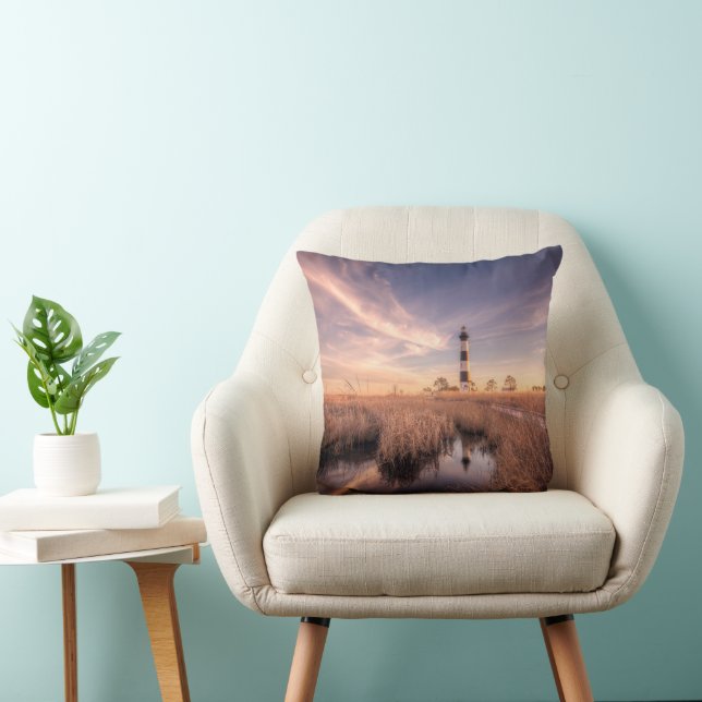 Coussin Les phares | Bodie Island Outerbanks (Chaise)