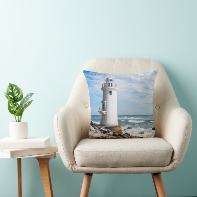 Coussin Les phares | Phare de la ville de Toyohashi (Chaise)