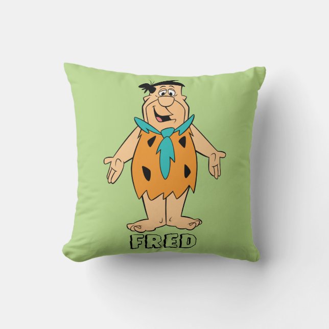 Coussin Les Pierrafeu | Fred Flintstone (Recto)
