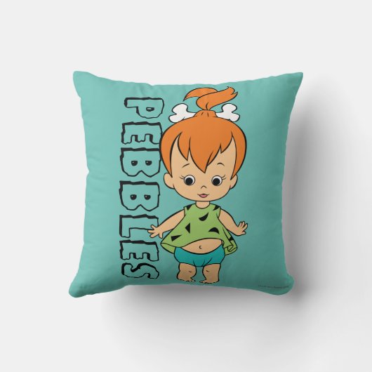 Coussin Les Pierrafeu | Pierre de caillou (Verso)