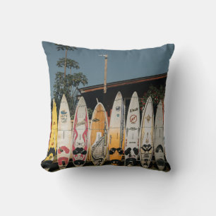 Coussin Les planches de surf sont en plein champ