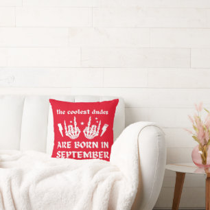 Coussin LES PLUS COLORÉS SONT NÉS À L'anniversaire de SEPT