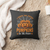 Coussin Les plus mignons citrouilles dans le patch profess (Couverture)