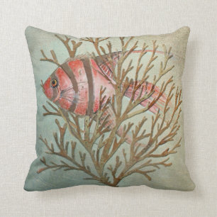 Coussin les poissons tropicaux se reposent, Copyright