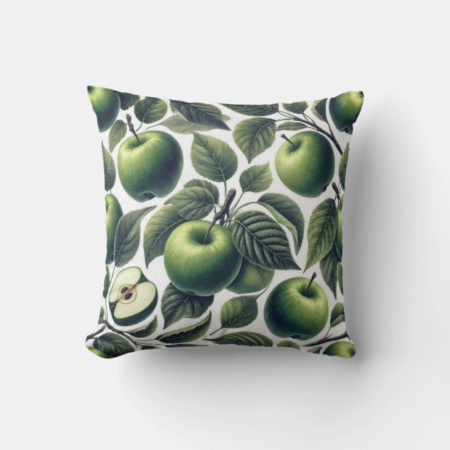 Coussin Les pommes d'Eden (Recto)