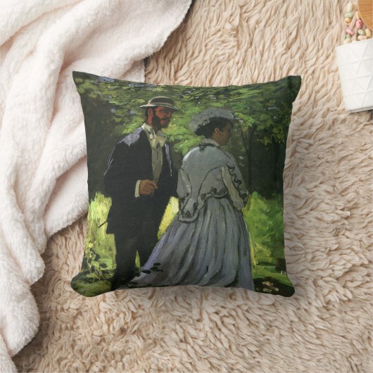 Coussin Les Promenades, alias Les Poussettes par Claude Mo (Couverture)