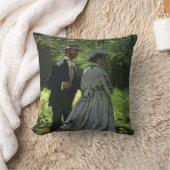 Coussin Les Promeneurs, alias Les Flâneurs de Claude Monet (Couverture)
