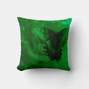 Coussin Les rêves des papillons - Vert