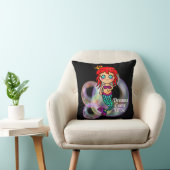 Coussin Les rêves deviennent de vraies sirènes mignonnes p (Chaise)