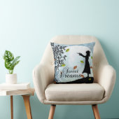 COUSSIN LES RÊVES DOUCES JETENT UN COUP D'OEIL (Chaise)
