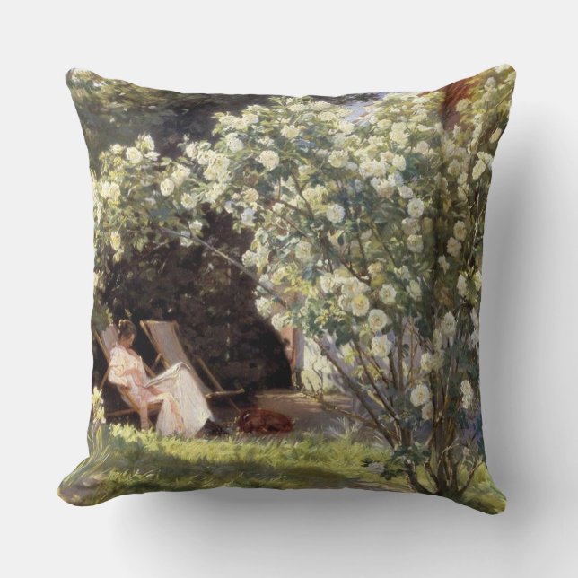 Coussin Les Roses de Kroyer (Recto)