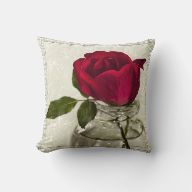 Coussin Les roses sont rouges (Recto)