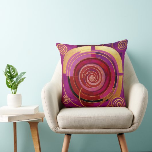 Coussin Les rouages du temps (Chaise)