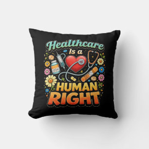Coussin Les soins de santé sont un droit humain