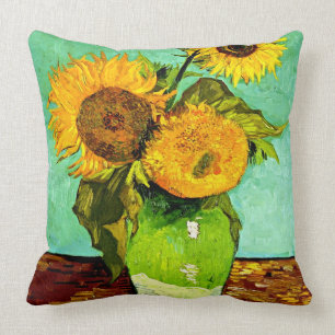 Coussin Les tournesols de Van Gogh (3)