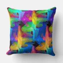 Les traits de brosse numériques très colorés se ca