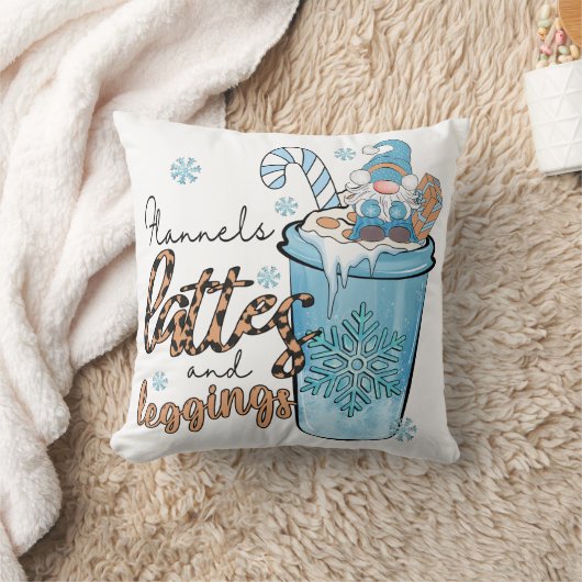 Coussin Les trois choses les plus importantes en hiver (Couverture)