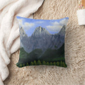 Coussin Les trois sœurs à Canmore, Alberta, Canada (Couverture)