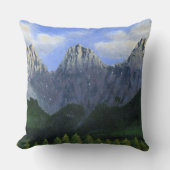 Coussin Les trois soeurs en Canmore, Alberta, Canada (Recto)