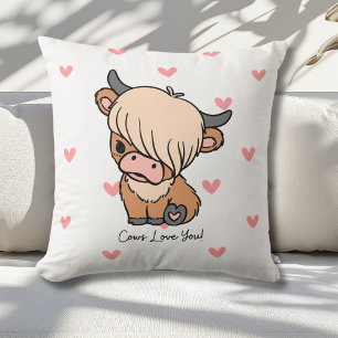 Coussin Les vaches vous aiment les enfants