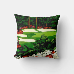 Coussin Les Verts, terrain de golf l'Oreiller