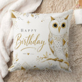 Coussin Les Vœux Sages du Hibou Doré (Couverture)