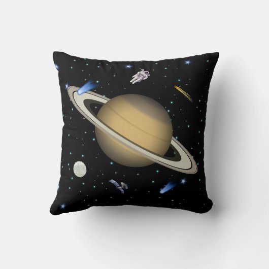 Coussin L'espace de Saturn (Verso)
