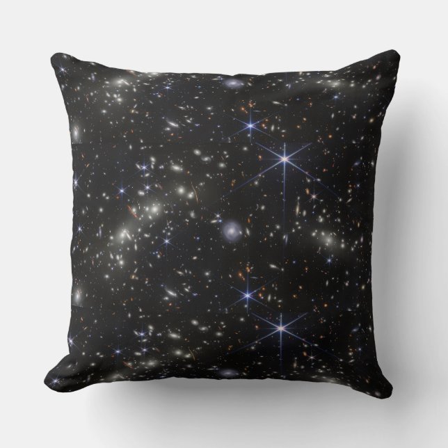 Coussin L'espace extra-atmosphérique Stars Galaxies Systèm (Recto)